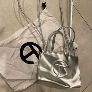 Telfar silver mini